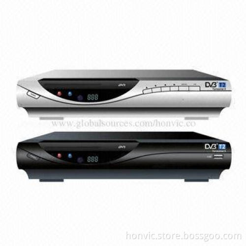 HD DVB T2 Receiver with One USB2.0 and HDMI®, MPEG-4/H.264